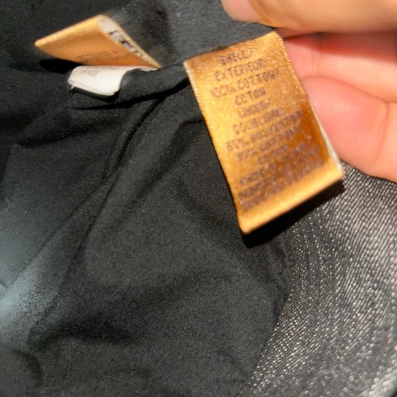 Dana Buchman Black Denim Floral Embroidery Shirt Jacket -16 - Picture 6 of 8